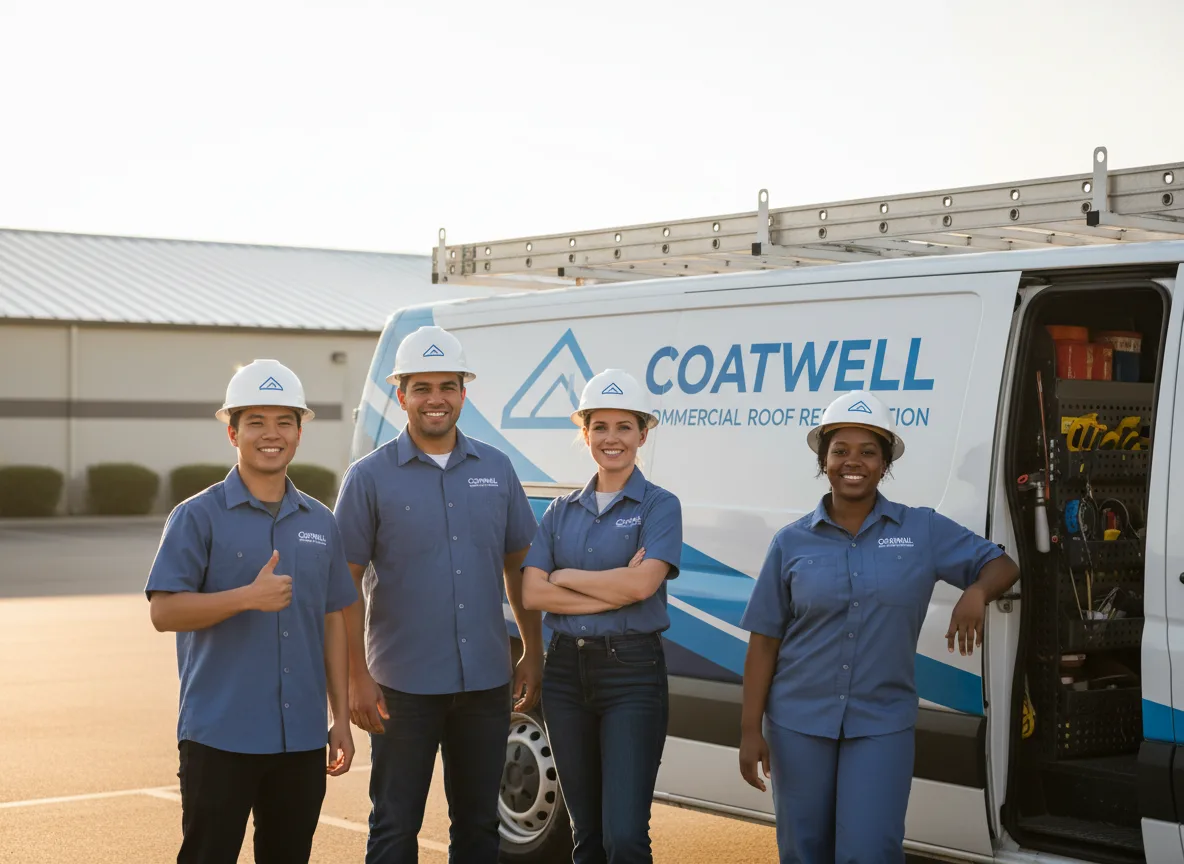 Commercial roof coating company in Kelford, NC